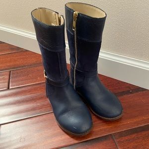 Janie and Jack Blue Boots Size 9T